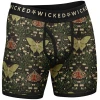 Wicked Clothes 'Floral Moth' Boxer Briefs
