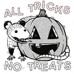 Wicked Clothes New 'All Tricks, No Treats' Shirt