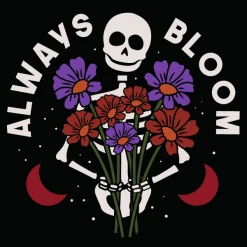 Wicked Clothes 'Always Bloom' Shirt