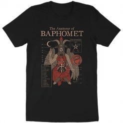 Wicked Clothes 'Anatomy Of Baphomet' Shirt
