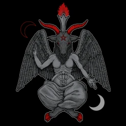 Wicked Clothes Satanism Baphomet Shirt