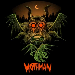 Wicked Clothes 'Beware Mothman' Shirt