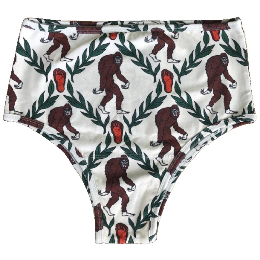 Wicked Clothes 'Bigfoot' High-Waisted Underwear New