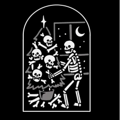 Wicked Clothes Bone Tree Sweatshirt