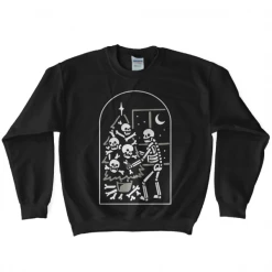 Wicked Clothes Bone Tree Sweatshirt