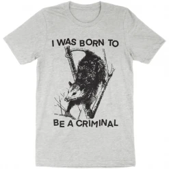 Wicked Clothes 'Born Again Criminal' Shirt