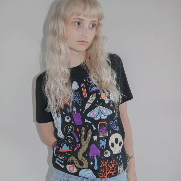 Wicked Clothes 'Curiosities' Shirt BESTSELLERS 2 Wicked Clothes 'Curiosities' Shirt BESTSELLERS