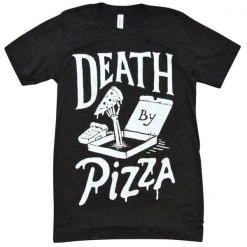 Wicked Clothes BESTSELLERS 'Death By Pizza' Shirt