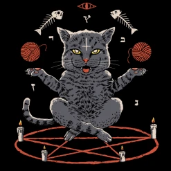 Wicked Clothes 'Devious Cat' Shirt