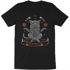 Wicked Clothes 'Devious Cat' Shirt