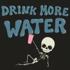 Wicked Clothes New'Drink More Water' Shirt