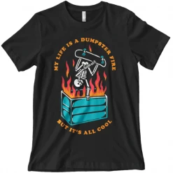 Wicked Clothes 'Dumpster Fire' Shirt