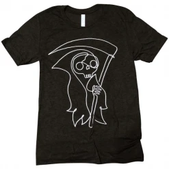 Wicked Clothes Black And White End Of The Line Shirt