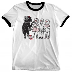 Wicked Clothes New 'Face Paint' Ringer Shirt