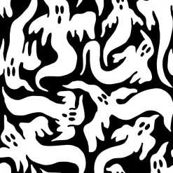 Wicked Clothes 'Ghosts' Button-Up Shirt