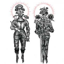 Wicked Clothes 'Growing Together' Shirt Plants