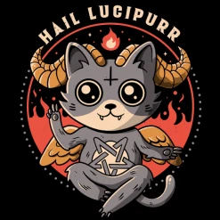 Wicked Clothes New 'Hail Lucipurr' Shirt