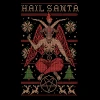Wicked Clothes 'Hail Santa' Shirt New