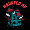 Wicked Clothes 'Haunted AF' Shirt New