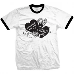 Wicked Clothes Hopelessly Devoted Ringer Shirt