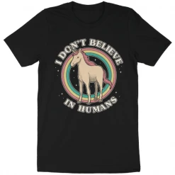 Wicked Clothes 'Believe In Humans' Shirt New