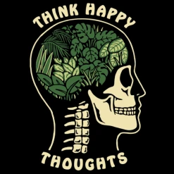 Wicked Clothes'Think Happy Thoughts' Shirt New