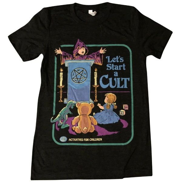 Wicked Clothes 'Let's Start A Cult' Shirt BESTSELLERS 2 Wicked Clothes 'Let's Start A Cult' Shirt BESTSELLERS