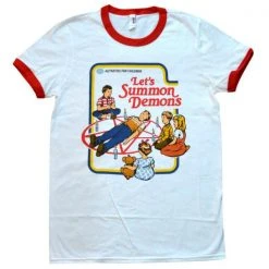 Wicked Clothes BESTSELLERS 'Let's Summon Demons' Ringer Shirt