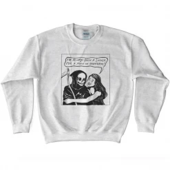 Wicked Clothes Bones 'Man In Uniform' Sweatshirt