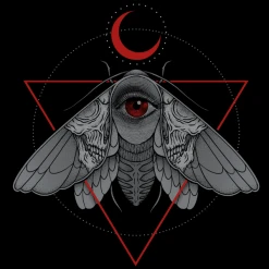 Wicked Clothes 'Occult Moth' Shirt