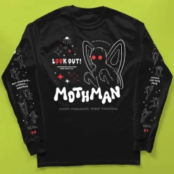 Wicked Clothes 'Mothman 1966' Long Sleeve Shirt BESTSELLERS
