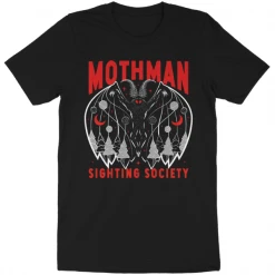 Wicked Clothes 'Mothman Sighting Society' Shirt New