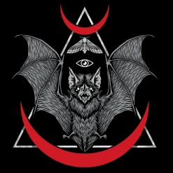 Wicked Clothes 'Occult Bat' Shirt BESTSELLERS