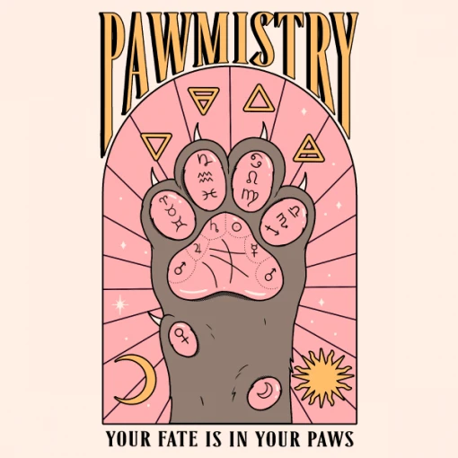 Wicked Clothes 'Pawmistry' Shirt