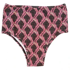 Wicked Clothes 'Pink Reaper' High-Waisted Underwear New