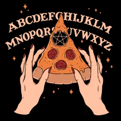 Wicked Clothes 'Pizza Board' Shirt New