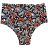 Wicked Clothes 'Pumpkin King' High-Waisted Underwear New
