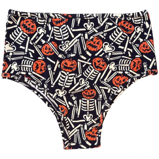 Wicked Clothes 'Pumpkin King' High-Waisted Underwear New