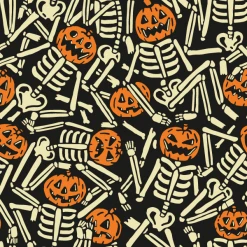 Wicked Clothes New 'Pumpkin King' Button-Up Shirt