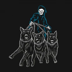 Wicked Clothes Bones Reaper Dogs Sweatshirt