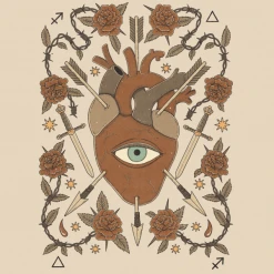 Wicked Clothes 'Sagittarius' Shirt New