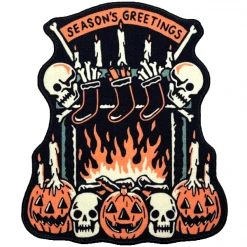 Wicked Clothes 'Season's Greetings' Rug New