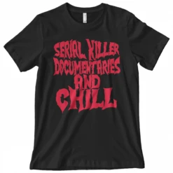 Wicked Clothes BESTSELLERS 'Serial Killer Documentaries' Shirt