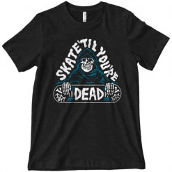 Wicked Clothes 'Skate Til You're Dead' Shirt BESTSELLERS