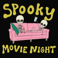 Wicked Clothes'Spooky Movie Night' Shirt New