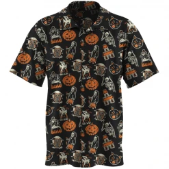 Wicked Clothes 'Spooky Vintage' Button-Up Shirt