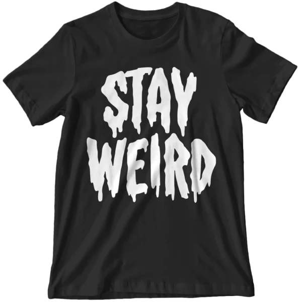 Wicked Clothes 'Stay Weird' Glow In The Dark Shirt 3 Wicked Clothes 'Stay Weird' Glow In The Dark Shirt