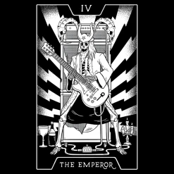 Wicked Clothes Black And White The Emperor Shirt