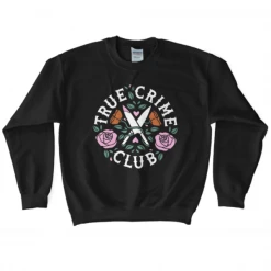 Wicked Clothes 'True Crime Club' Sweatshirt BESTSELLERS