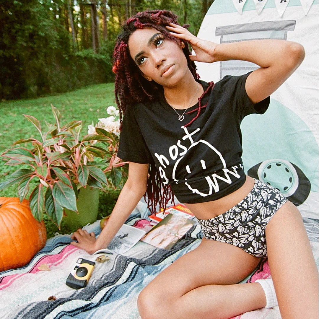 Wicked Clothes 'Animal Bones' High-Waisted Underwear New 2 Wicked Clothes 'Animal Bones' High-Waisted Underwear New